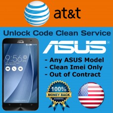 Asus AT&T Factory Unlock Code Clean Service!